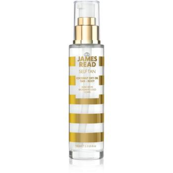 James Read Self Tan samoopalovací suchý olej odstín Light/Medium 100 ml