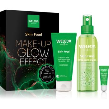 Weleda Skin Food Make-Up Glow Effect dárková sada pro rozjasnění a hydrataci