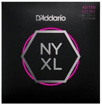 D'Addario NYXL45130 Struny pro 5-strunnou baskytaru