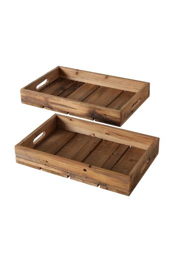 Podnosová súprava Boltze Umbria 2-pak béžová farba