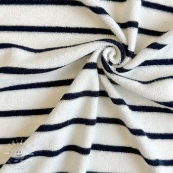 Froté YARN DYED Stripe SMALL dark blue