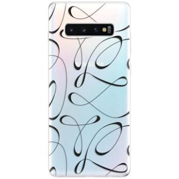 iSaprio Fancy - black pro Samsung Galaxy S10+ (fanbl-TPU-gS10p)