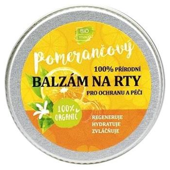 VIVACO BIO 100% Pomerančový balzám na rty 25 g (8595635214257)