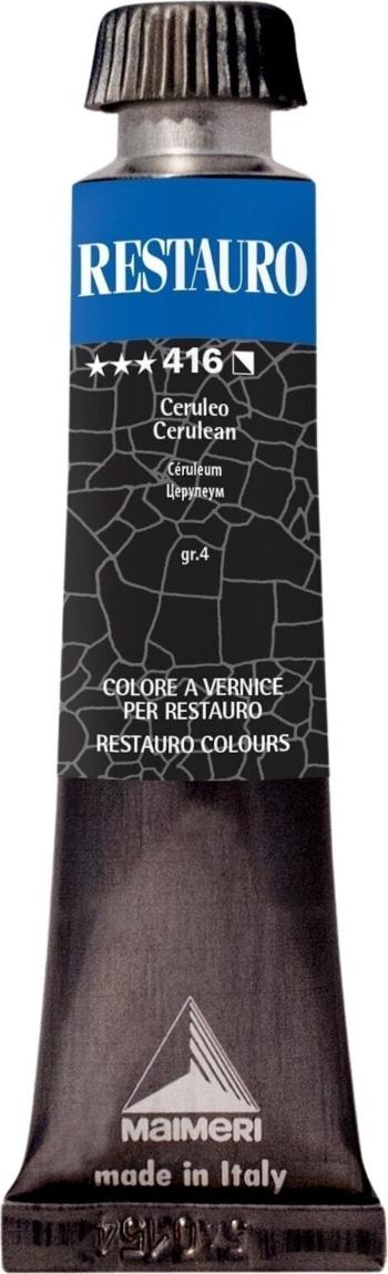 Maimeri Varnish Restauro Restaurační barva Cerulean 416 20 ml 1 ks