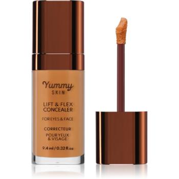 Danessa Myricks Beauty Yummy Skin Lift & Flex Concealer tekutý korektor s matným efektem odstín 12 - Tan With Golden Undertones 9.4 ml