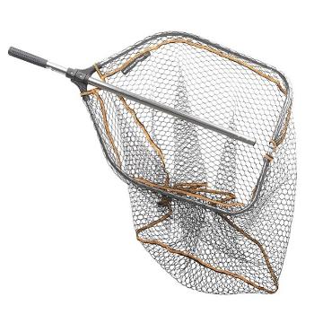 Savage gear podberák pro tele folding rubber large mesh-veľkosť l (rozmer 65x50 cm)