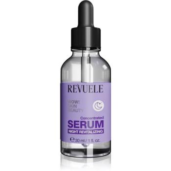 Revuele WOW! Skin Beauty Concentrated Serum Night Revitalizing noční sérum proti vráskám s hydratačním účinkem 30 ml