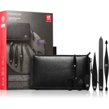 Zwilling Premium Black manikúrní set pro muže