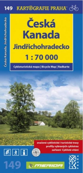 1: 70T(149)-Jindřichohradecko,Česká Kanada (cyklomapa)