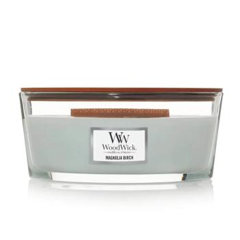 WoodWick Vonná svíčka loď Magnolia Birch 453,6 g