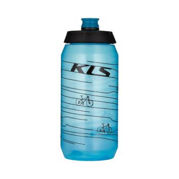 Cyklo láhev Kellys Kolibri 0,55l  Transparent Blue