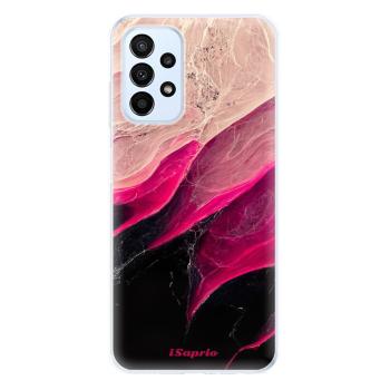 Odolné silikonové pouzdro iSaprio - Black and Pink - Samsung Galaxy A23 / A23 5G