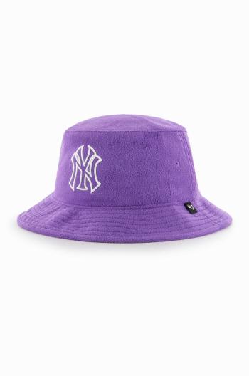 Klobouk 47brand MLB New York Yankees fialová barva