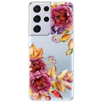 iSaprio Fall Flowers pro Samsung Galaxy S21 Ultra (falflow-TPU3-S21u)