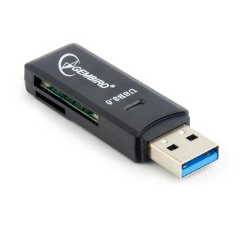 Čtečka karet USB 3.0, mini design, UHB-CR3-01, GEMBIRD