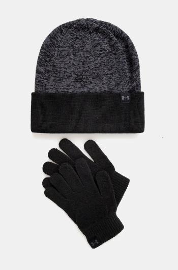 Čepice a dětské rukavice Under Armour G Beanie černá barva, 1386642