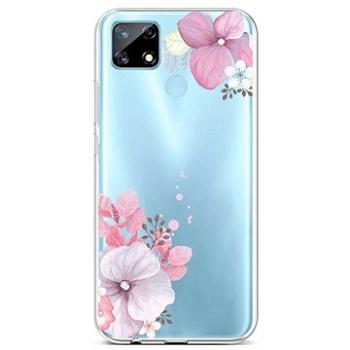 TopQ Realme 7i silikon Violet Blossom 55049 (Sun-55049)