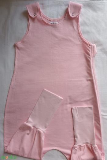 92-98-104-es Kánikula tipegő hálózsák vékony pólópamut lábas és láb nélküli is