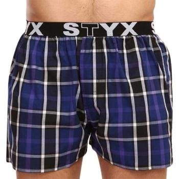 Styx MEN'S BOXERS SHORTS SPORTS RUBBER Pánské trenky, tmavě modrá, velikost