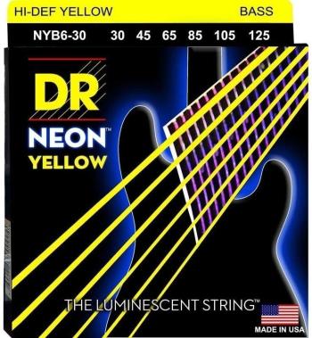 DR Strings Neon Hi-Def NYB6-30 Struny pro 6-strunnou baskytaru