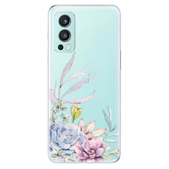 Odolné silikonové pouzdro iSaprio - Succulent 01 - OnePlus Nord 2 5G