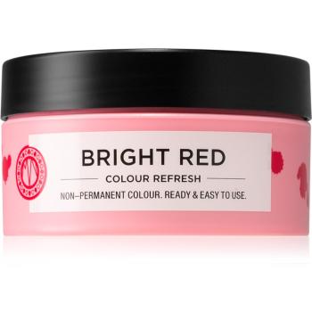 Maria Nila Colour Refresh Bright Red jemná vyživující maska bez permanentních barevných pigmentů výdrž 4 – 10 umytí 0.66 100 ml