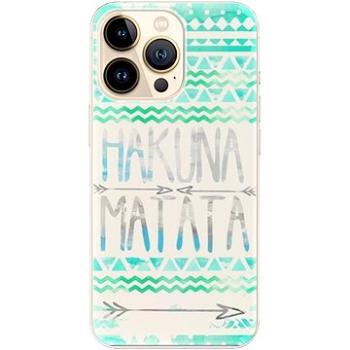 iSaprio Hakuna Matata Green pro iPhone 13 Pro (hakug-TPU3-i13p)