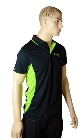 R-spekt polokošile black lime-velikost xl