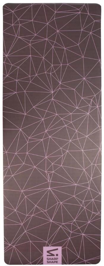 Jógamatrac Sharp Shape PU Yoga Mat Spacetime Purple