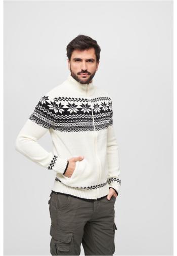 Brandit Cardigan Norweger white - M