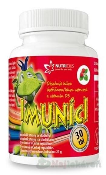 Imuníci Hlíva ústřičná s vit.D pro děti tabliet 30