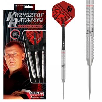 Dart szett BULL&#039;S Krzysztof Ratajski Scoremaster Steel 24g 80%