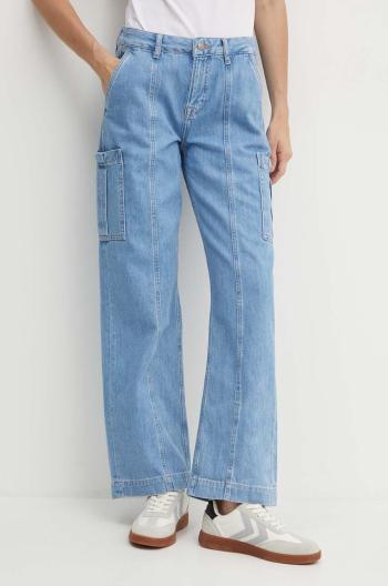 Džíny Pepe Jeans LOOSE ST JEANS HW WORKER dámské, high waist, PL204715