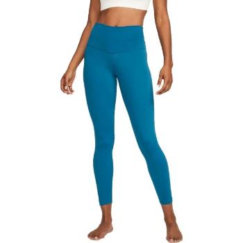 Nike YOGA DRI-FIT 7/8 Dámské legíny, tyrkysová, velikost