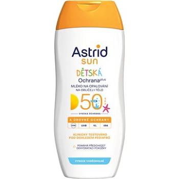 ASTRID SUN Dětské mléko na opalování SPF 50 200 ml (8592297000600)