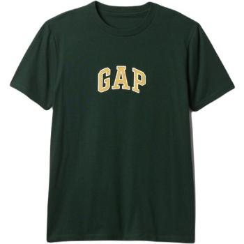 GAP LOGO Pánské tričko, tmavě zelená, velikost