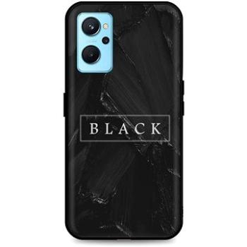 TopQ Kryt LUXURY Realme 9i pevný Black 71097 (Sun-71097)