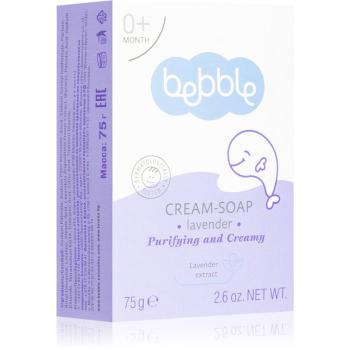 Bebble Cream-Soap Lavender krémové mýdlo s levandulí pro děti 75 g