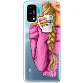 iSaprio My Coffe and Blond Girl pro Realme 7 Pro (coffblon-TPU3-RLM7pD)