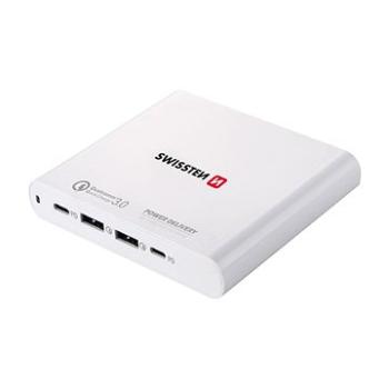 Swissten nabíječka pro notebook 87W 2xUSB 2xUSB-C (22013340)