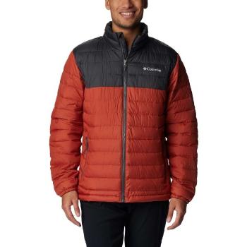 Columbia POWDER LITE JACKET Pánská zimní bunda, červená, velikost