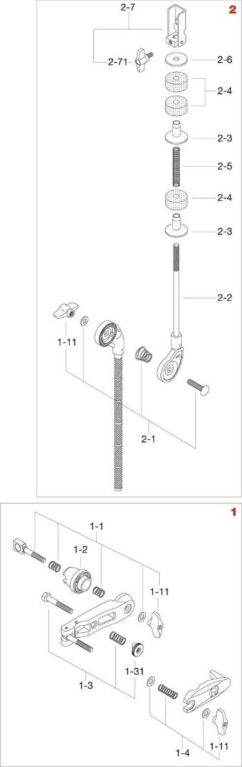 Tama MXA532 Closed Hi-Hat Attachment Stojan pro Hi-Hat