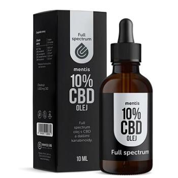 Mentis CBD Full spectrum olej 10 % (CBD_001)