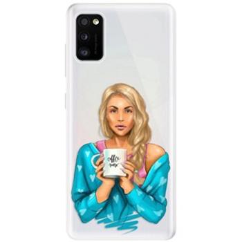 iSaprio Coffe Now - Blond pro Samsung Galaxy A41 (cofnoblo-TPU3_A41)