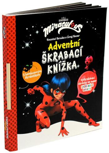 Kouzelná Beruška a Černý Kocour - Adventní škrabací knížka