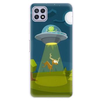 Odolné silikonové pouzdro iSaprio - Alien 01 - Samsung Galaxy A22 5G