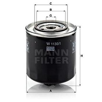 MANN-FILTER W1130/1 pro vozy AUDI, VW (W1130/1)