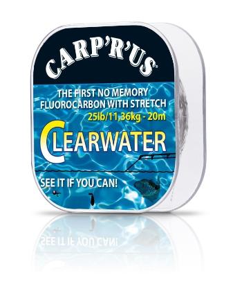 Carp ´R´ Us Návazcový fluorocarbon Clearwater 20m - 15lb