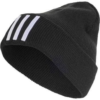 adidas 3-STRIPES BEANIE Čepice, černá, velikost