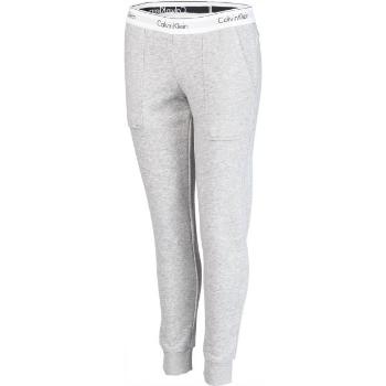 Calvin Klein BOTTOM PANT JOGGER Dámské tepláky, šedá, velikost